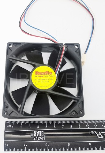 NEU 2x Kugellager 92mm 3/4Pin 12V PC Gehäuselüfter + UV-empfindlicher Filter - Bild 11 von 19