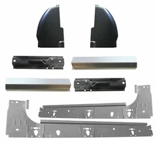 1999 2000-2017 Ford Super Duty Extended Cab Rocker Panels & Cab Corner 8 PC. Kit