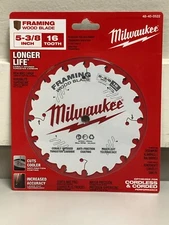 Milwaukee 5-3/8 in. x 16-Tooth Framing Circular Saw Blade