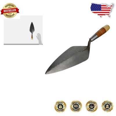 Compact 12'' W. Rose London Brick Trowel - Perfect for Masonry Projects