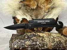 Tactical Knife Advertising Universal Pipe 30 Years 3.5" Combo Blade