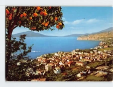 Postcard Panoramic View Sorrento Italy