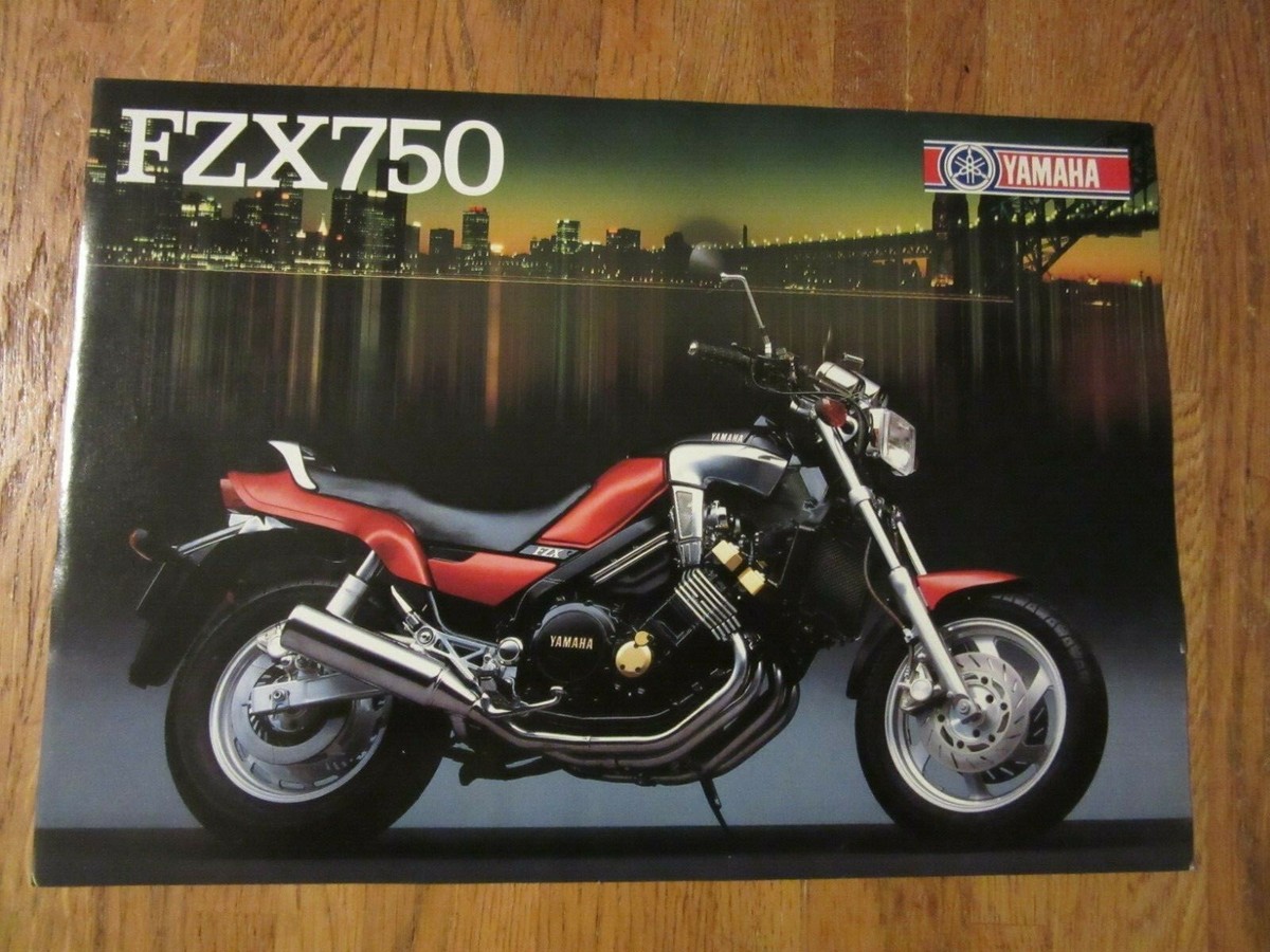 YAMAHA FZX750 1987 sell Brochure | eBay