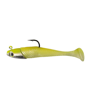 ARTIFICIAL SPINNING SHAD ATTACK SLOW SIZE 6mm 45 COLOR 12 YELLOW