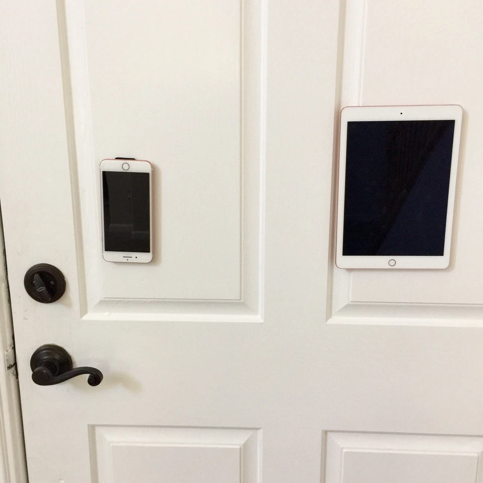 2pc Washable Nano Gel Rubber Pad, Phone Tablet Holder,Stand, iphone, Samsung,USA - Image 3 of 4