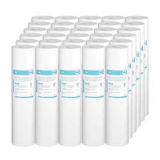 30 Pack 5 Micron 20"x4.5" Big Blue Sediment Water Filter Whole House Replacement