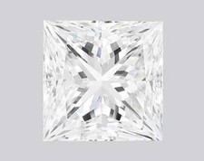 Lab Grown 5.04 Ct PRINCESS Cut IGI Certified CVD Diamond E Color VS2 Clarity