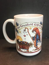 2000 Abbey Press Coffee Mug The Greatest Gift Deb Haas Abello 16 oz