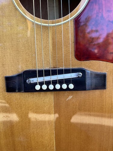 1968 Gibson B-25 N w/Orig Case~See Video~ (VG,Natural Finish, Vintage) - Picture 13 of 14