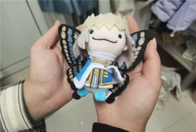 Fate Grand Order FGO Oberon Vortigern Plush Pendant Doll 7cm Backpack Hanger