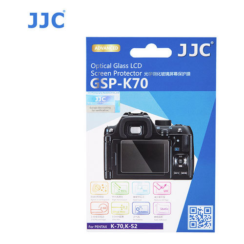 JJC GSP-K70 Optical GLASS LCD Screen Protector Film For Pentax K70 Camera KS2 KS - Picture 1 of 2