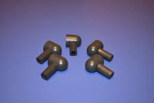 5PK 4 GA  Negative Battery Lug & Stud Terminal Protector Flexible Boot