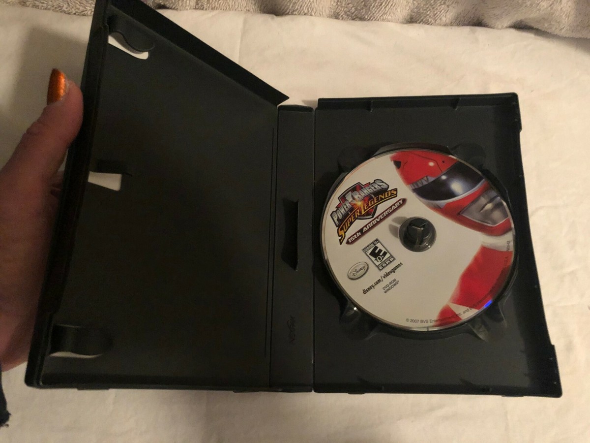 POWER RANGERS SUPER LEGENDS 15TH ANNIVERSARY PC DVD-ROM DISNEY | eBay