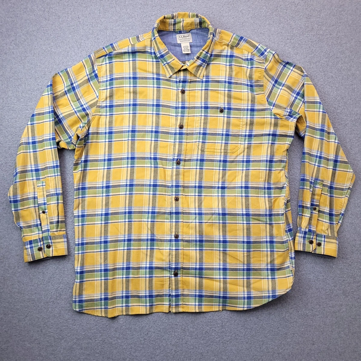 L.L. Bean Summer Button-front Shirts for Men