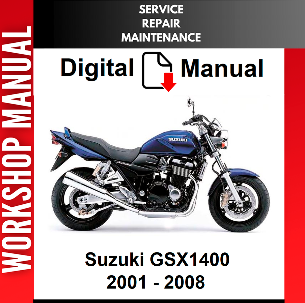 CD版 SUZUKI GSX1400 サービスマニュアル 【公式通販】