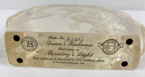 Lote de 4 Colección de Esculturas "Morning’s Light" de Bradford Exchange - Imagen 5 de 14