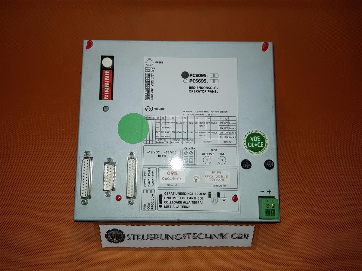 LAUER PCS 090 TOPLINE MINI SYSTÈME DE PANNEAU DE COMMANDE D'OPÉRATEUR