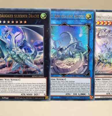 Yugioh! Blauäugiger Weißer Drache Karten zur Auswahl (Deck) - Neu & Deutsch!