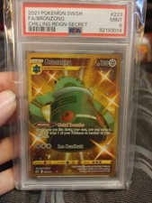 Pokémon TCG Bronzong Chilling Reign 223/198 Holo Secret Rare PSA 10