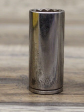 Blue Point Tools BLPL381316 13/16" SAE Deep Socket 3/8" Drive 12 Point Chrome