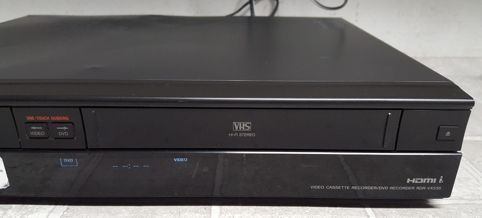 Sony RDRVX525 DVD Recorder/VHS Combo Player (HDMI), 04/06/2024