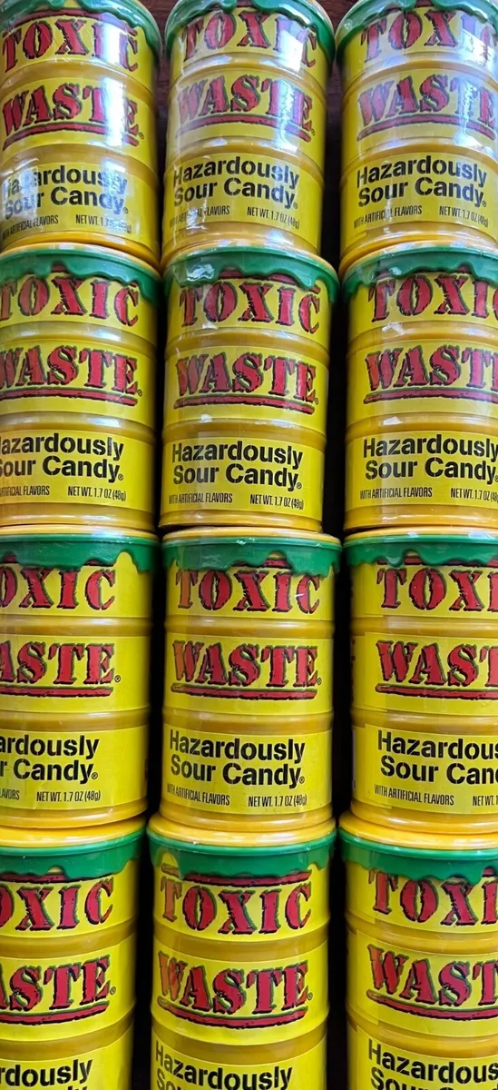 Toxic Waste Sour Candy Drum - 1.7oz