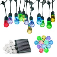 Solar String Lights 12 Bulbs With Usb Charger 14 Ft Warm-white Ecofriendly Wa... on sale Solar String Lights 12 Bulbs With Usb Charger 14 Ft Warm-white Ecofriendly Wa... on sale