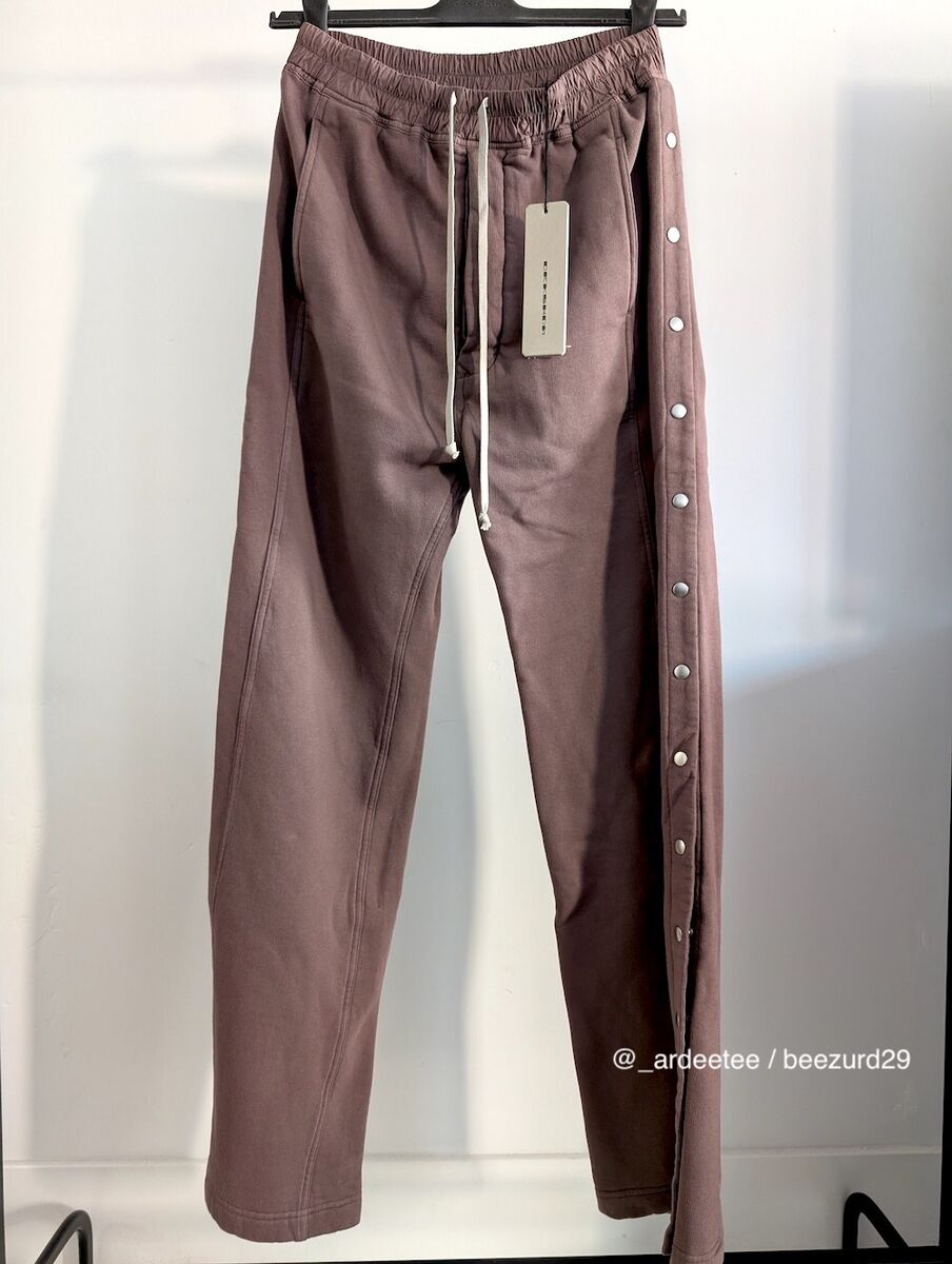 NEW* RICK OWENS DRKSHDW HEAVY COTTON FELPA SNAP PUSHER PANTS NEW* RICK OWENS DRKSHDW HEAVY COTTON FELPA SNAP PUSHER PANTS