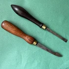 Antique Cordwainer’s Heel Shave & Feathering Tools Leather Working Shoe Making