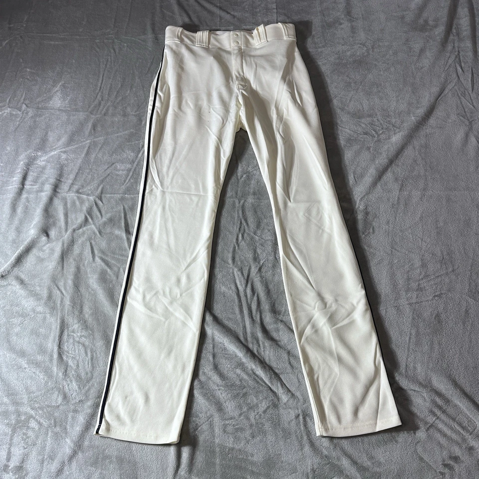 #27 Austin Riley Talla 36 Atlanta Braves Equipo Emitido Majestuosos Pantalones de Béisbol Foto 4 de 4