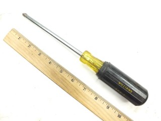 WILLIAMS TOOLS No. 3 PHILLIPS TIP SCREWDRIVER 6" LONG SHAFT USA DPG 3