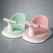 Premium Baby Shower Seat Portable Bath Seat Anti Slip Support Chair Toddler