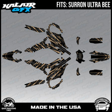 Graphics Kit for Sur-Ron ULTRA BEE R-TECH PLASTICS (All Years) Twitch-TAN