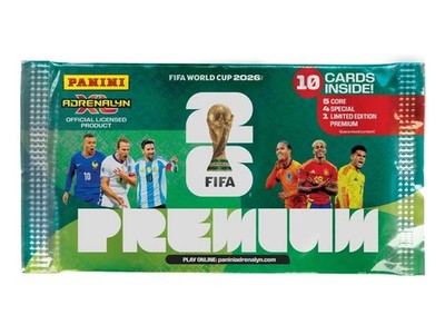 2026 Panini Adrenalyn XL FIFA World Cup Premium Pack Factory Sealed