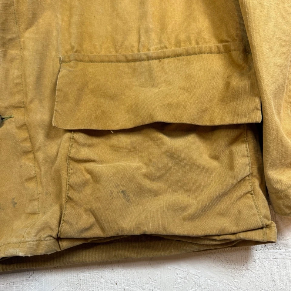 Chaqueta de Trabajo Vintage Marca Bobcat Para Hombres Tostada Cuello Pana Ropa de Trabajo Abrigo para Tareas Foto 3 de 4