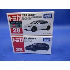 Tomica No. 28 Tesla el Y (First Special Edition) + Regular