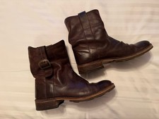 Fly London Men's Boots Brown 42 UK8 Leather Excellent Condition.  Worn Twice.