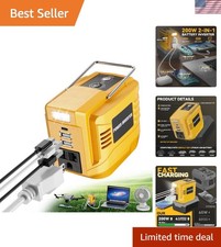 Versatile 200W Power Inverter with Dual USB and Type-C for Outdoor Adventures