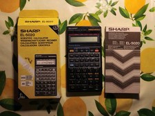 Calcolatrice scientifica vintage programmabile EL-5020 SHARP Programmable tested
