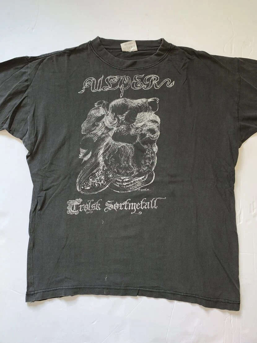 T-shirt Ulver Band - Album Musique - Coton Noir - Unisexe - Toutes Tailles