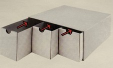 3-drawer Trading Card Cardboard Storage Box - MTG - Pokemon - Yugioh - Sports