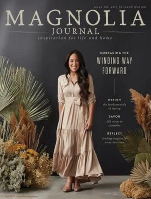 Magnolia Journal #20 Fall 2021 Magazine Life & Home Joanna Gaines In Great Shape