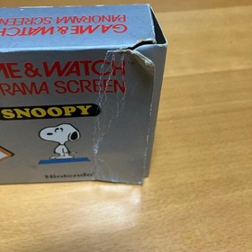Nintendo Game & Watch Snoopy Panorama Screen SM-91 1983 with Box Tested