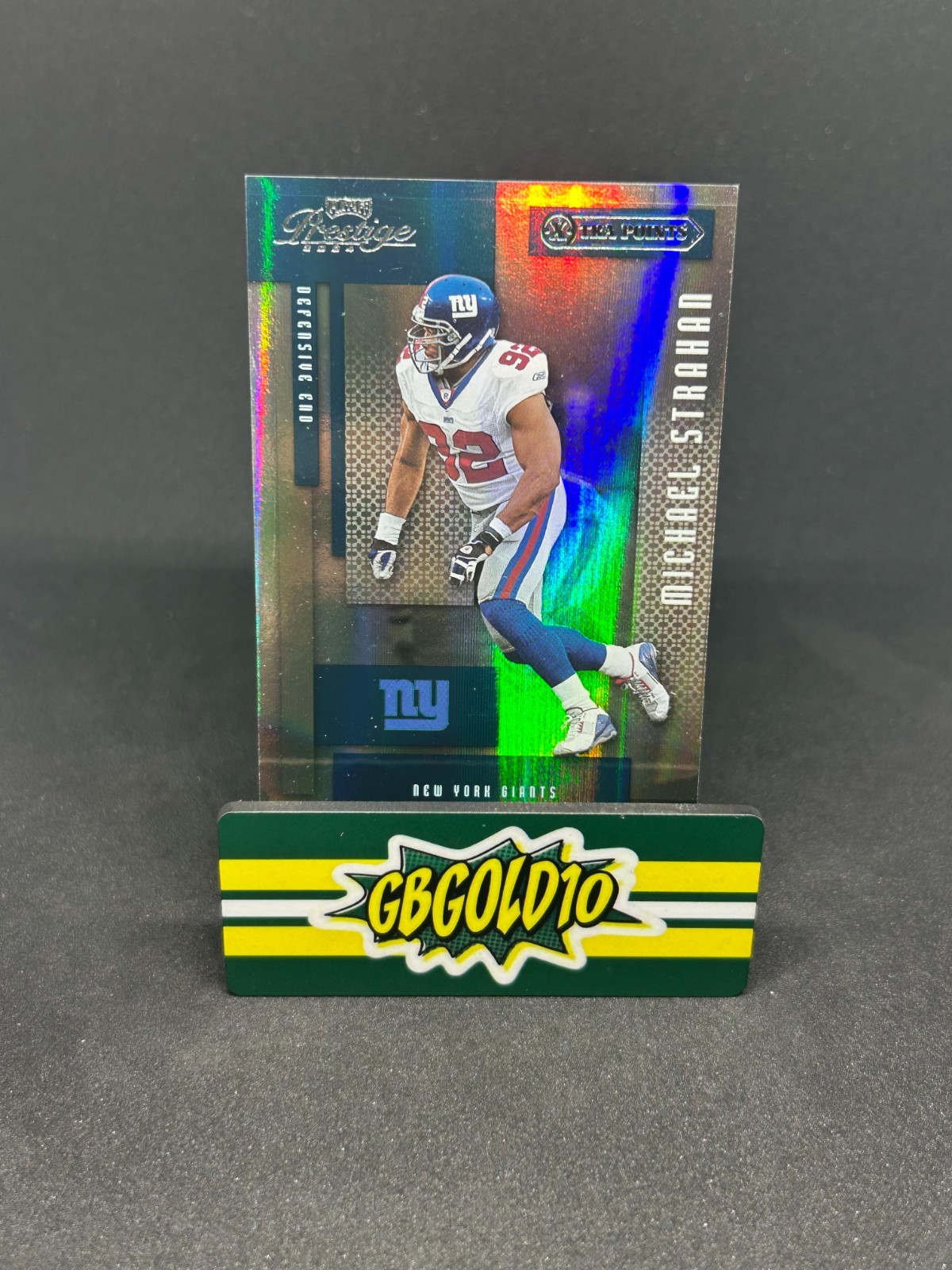 2004 Playoff Prestige - Michael Strahan #96 Xtra Points 25/25
