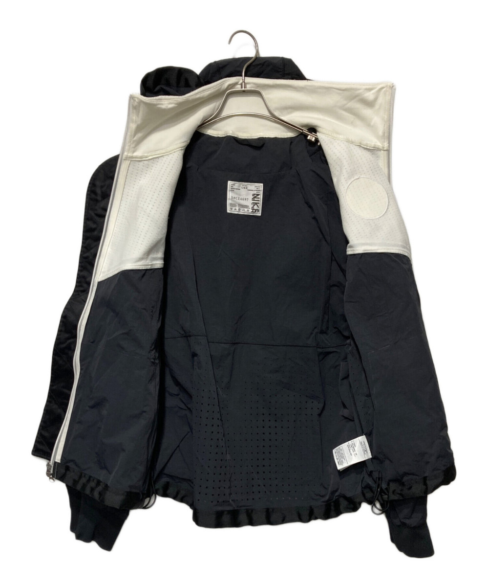 NIKE × sacai NRG LAYERED JKT/layered jacket Size: L Black NIKE × sacai NRG LAYERED JKT/layered jacket Size: L Black