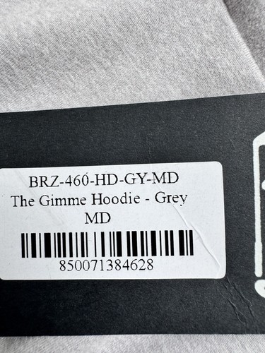 breezy golf The Gimme Hoodie - Gray - breezy M - Picture 4 of 4