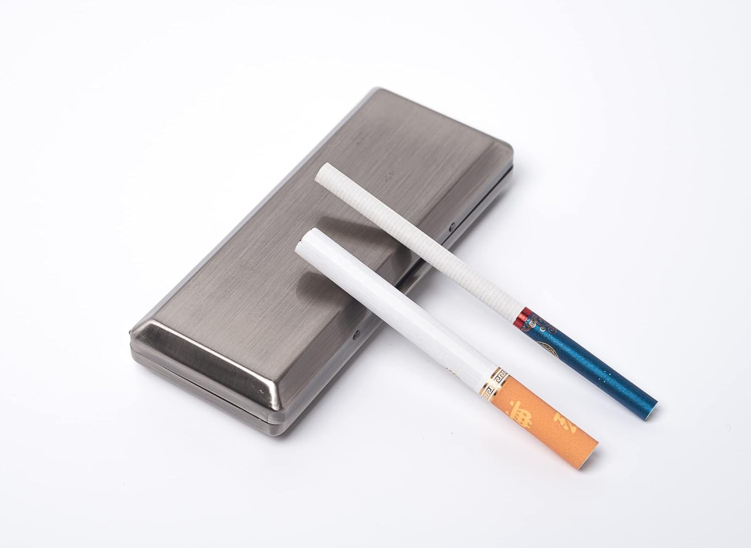slim cigarette case Slim Cigarette Case 10304 - Gold with Baroque Design - ACCESSORIES -  Cigarette accessories