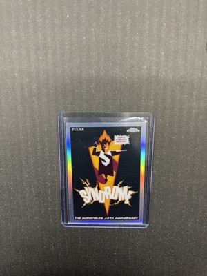 2024 Topps Chrome Disney Syndrome Pixar The Incredibles 20th Anniversary IN-6