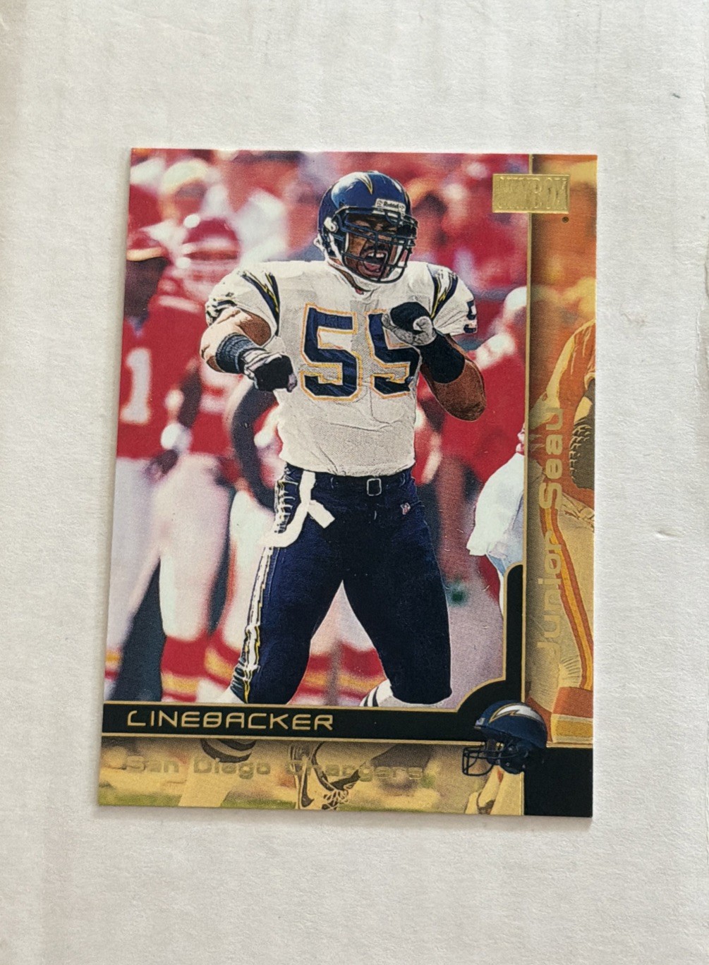 2000 Skybox Junior Seau San Diego Chargers #120
