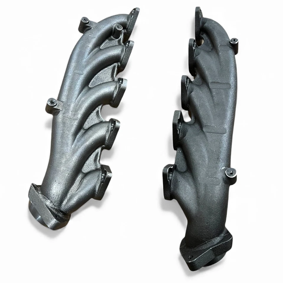 Juego de colectores de escape para Ford 6,8 L V10 lado conductor y pasajero par supera OEM Foto 4 de 4